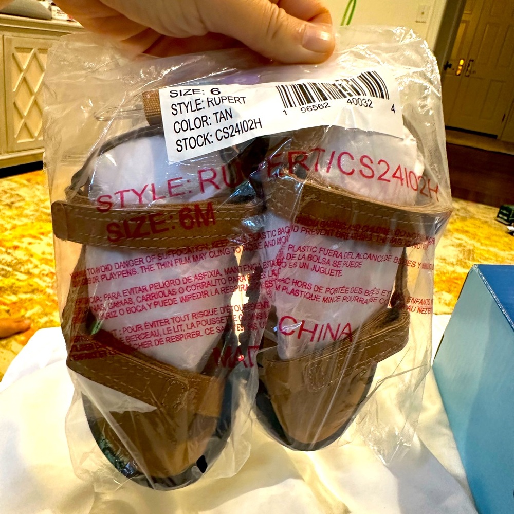 New in Bag Toddler Sandals